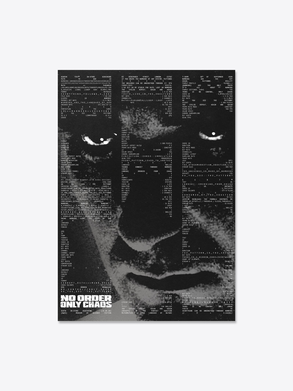 No Order Only Chaos - Print