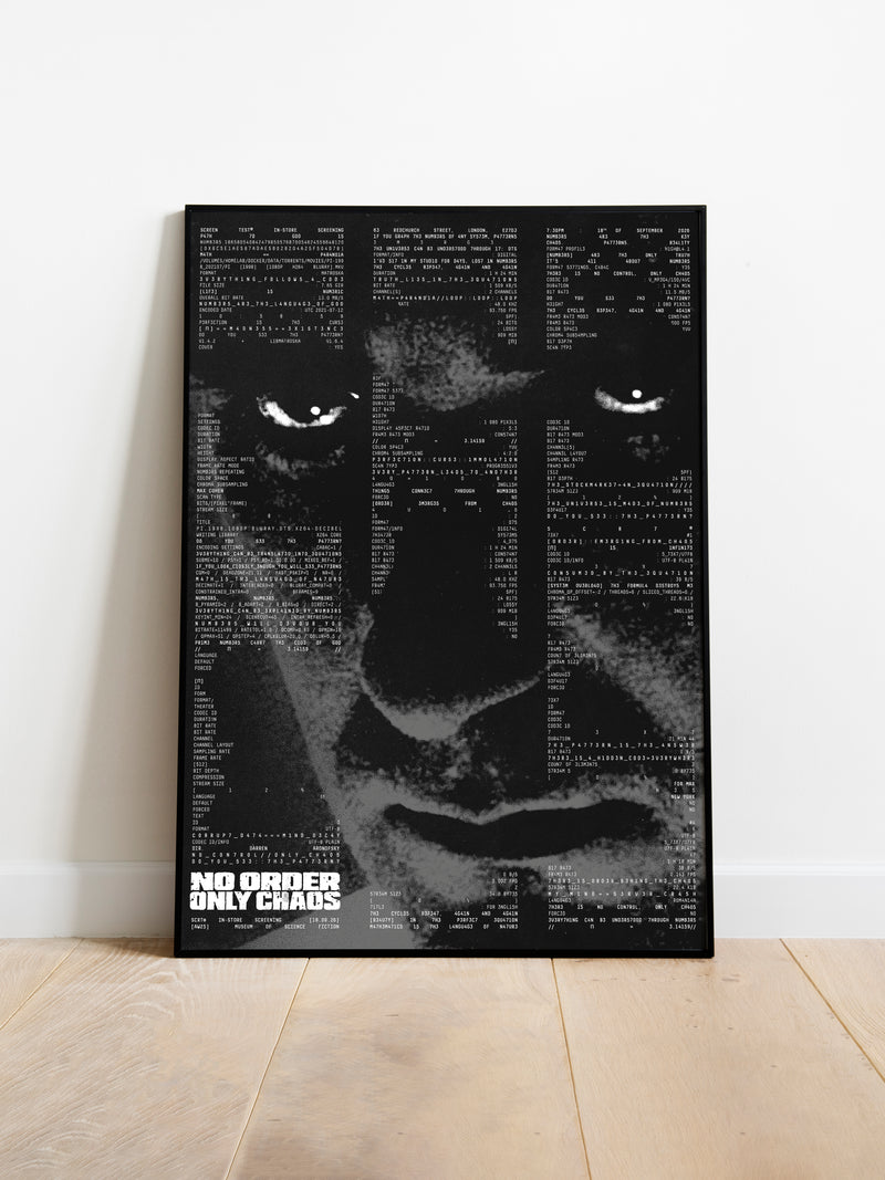 No Order Only Chaos - Print