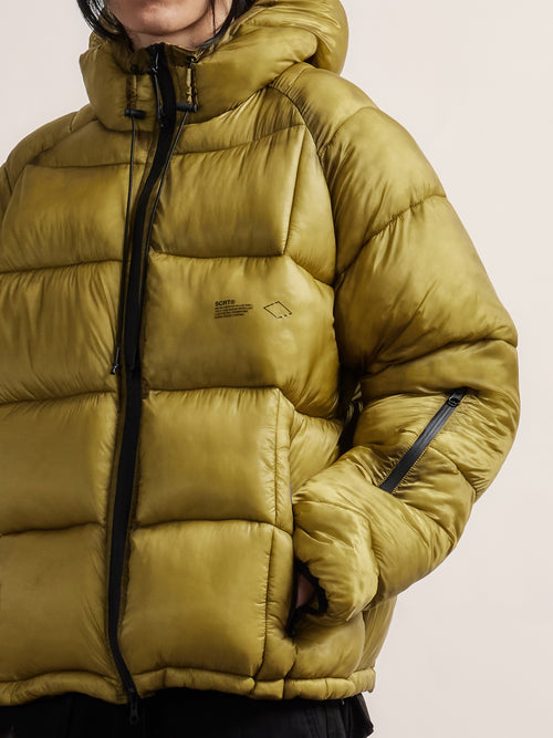 Clavius Base Puffer Coat - Acid