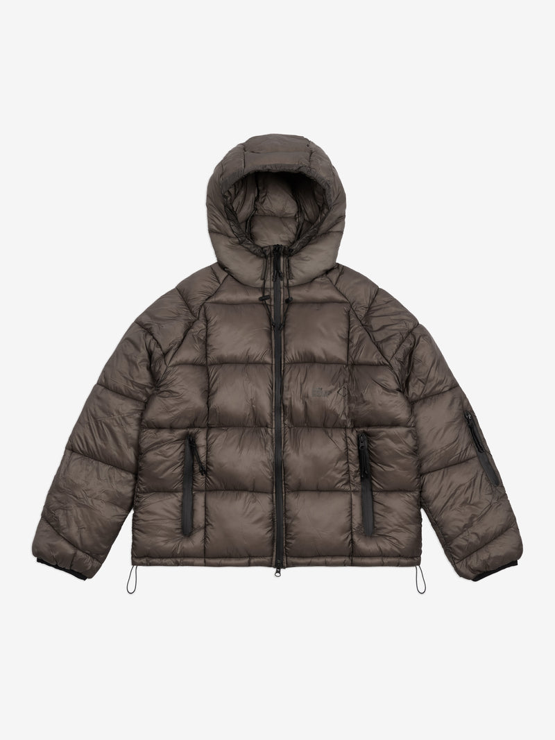 Clavius Base Puffer Coat - Smog