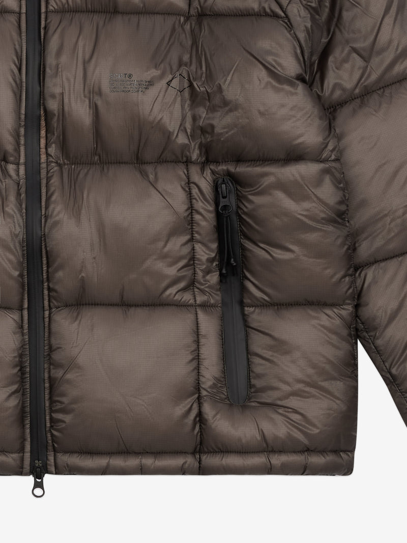 Clavius Base Puffer Coat - Smog