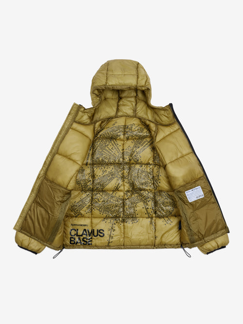 Clavius Base Puffer Coat - Acid