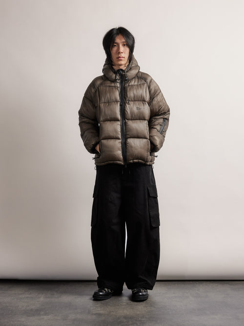 Clavius Base Puffer Coat - Smog