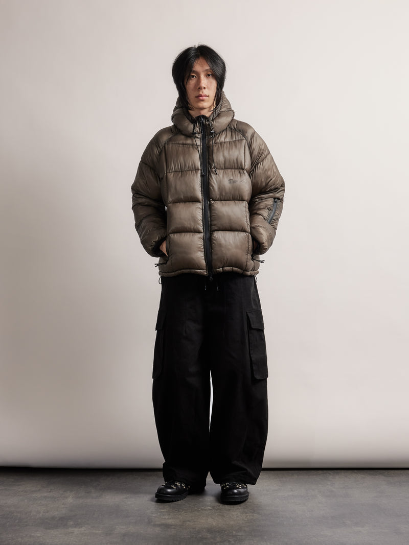 Clavius Base Puffer Coat - Smog