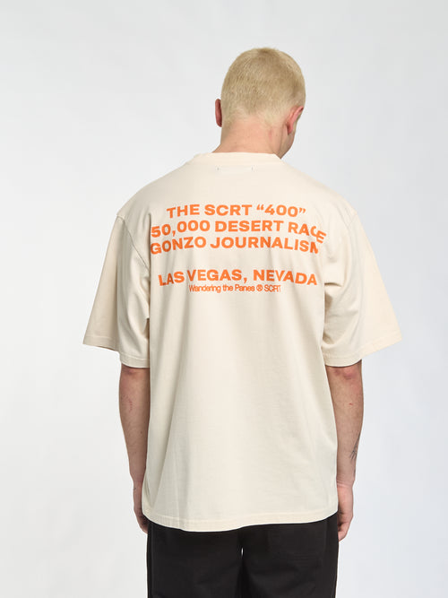 SCRT "400" T-Shirt - Sand