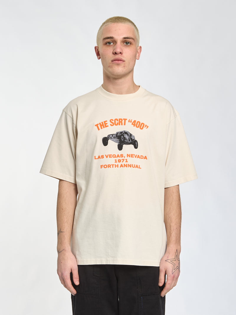 SCRT "400" T-Shirt - Sand