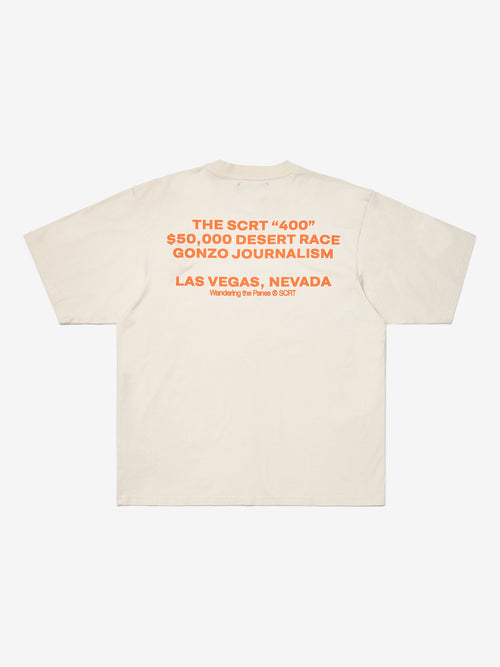 SCRT "400" T-Shirt - Sand