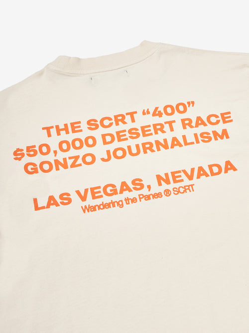 SCRT "400" 티셔츠 - 샌드