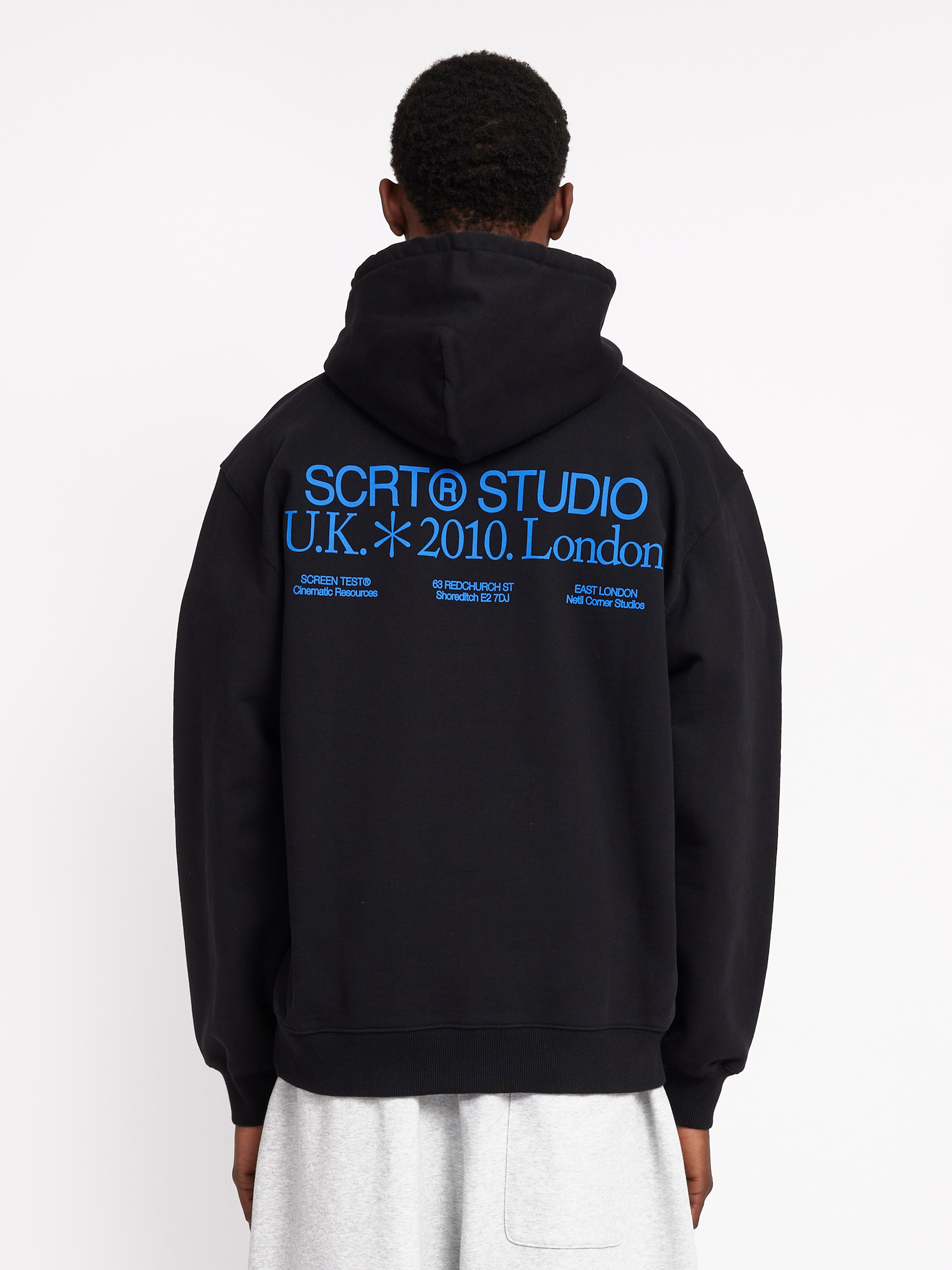 SCRT® デザインスタジオ パーカー - ブラック