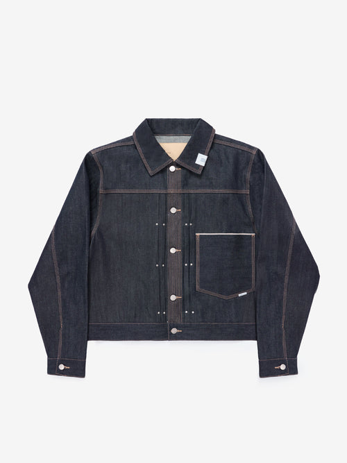 Selvedge Type-1 Denim Jacket - Indigo