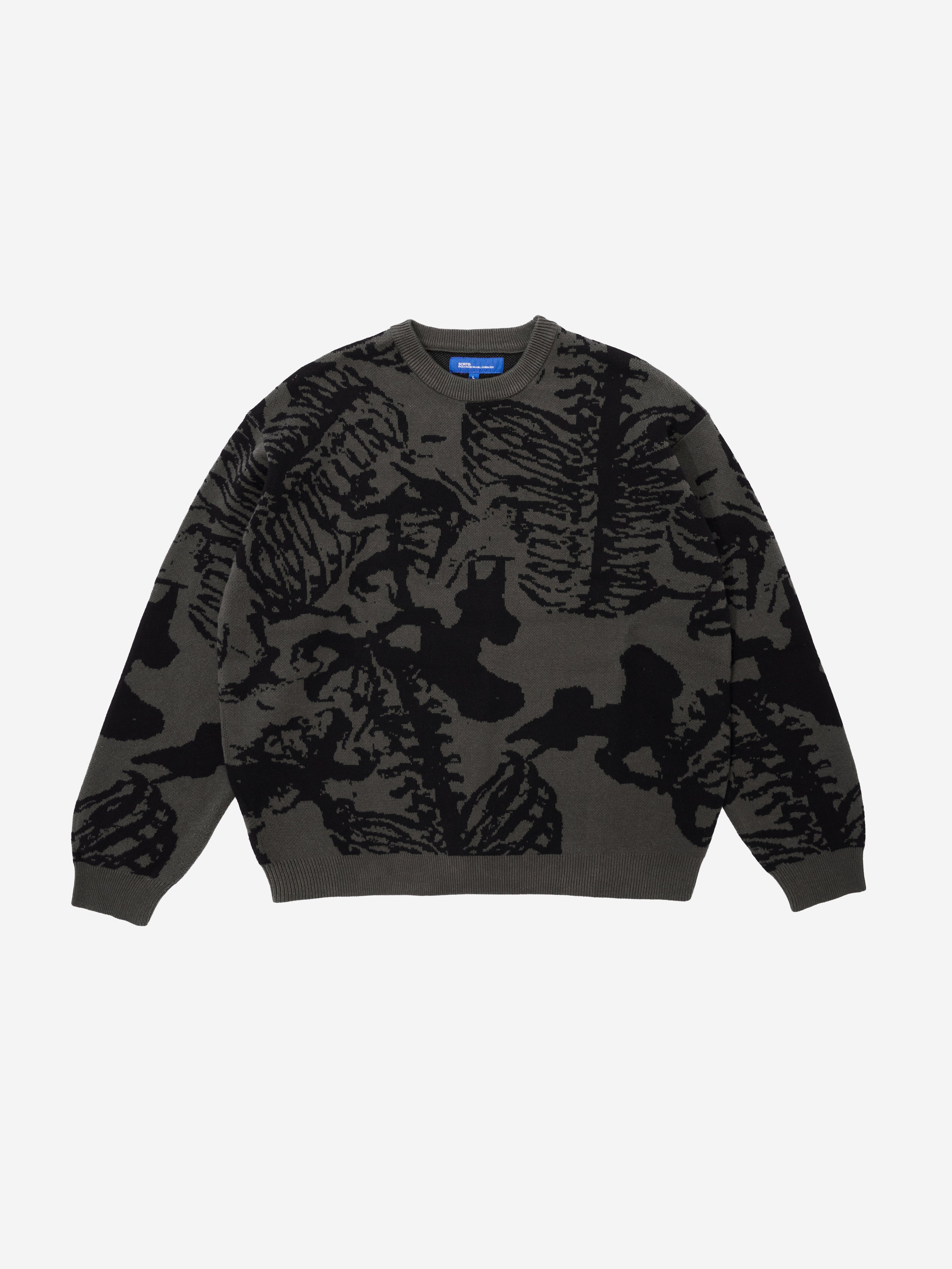 Skeleton Knit - Dark Olive – SCRT
