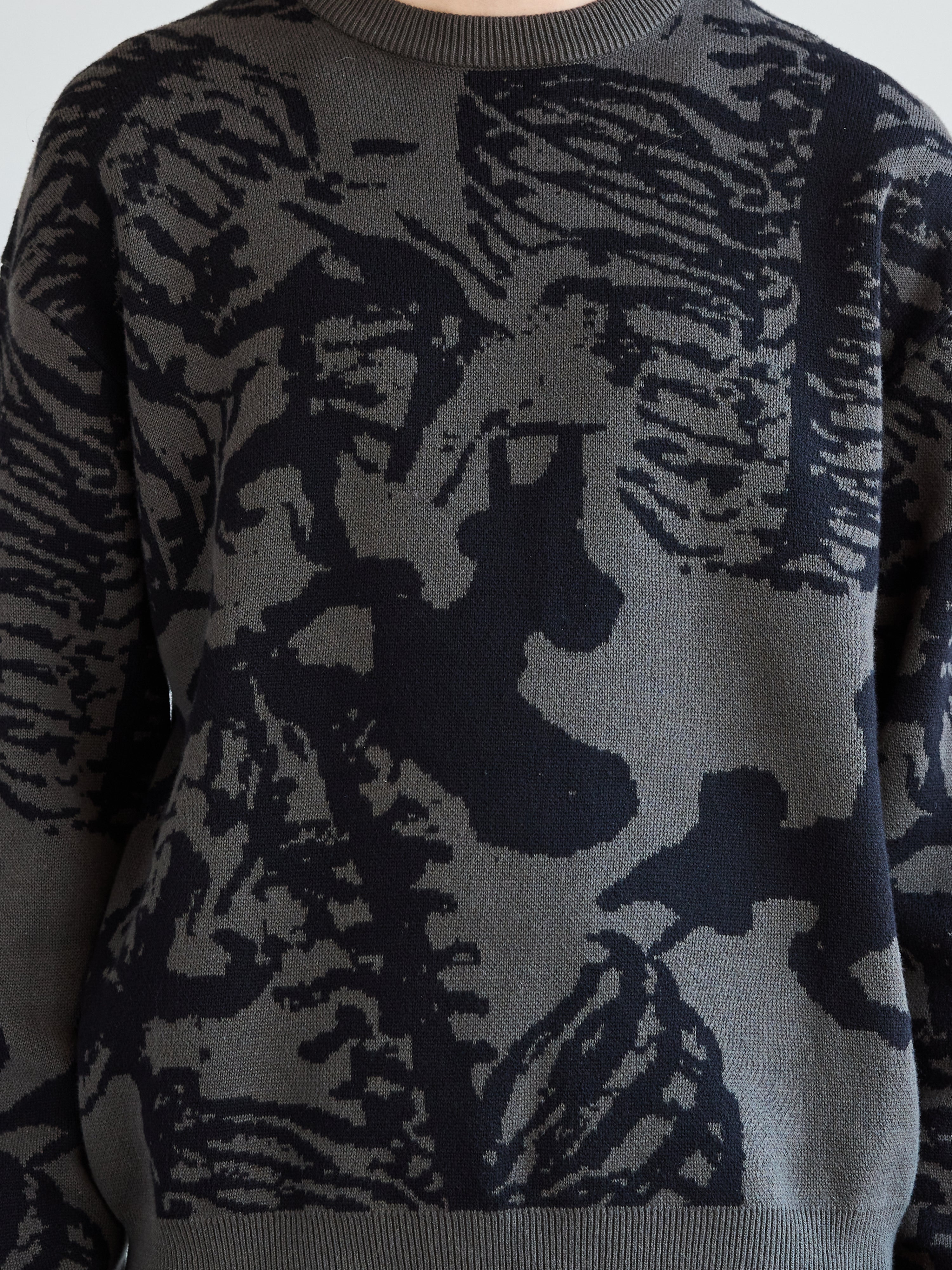 Skeleton Knit - Dark Olive – SCRT