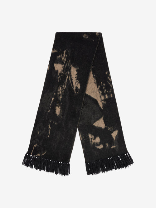 Spinner Blanket Scarf - Black