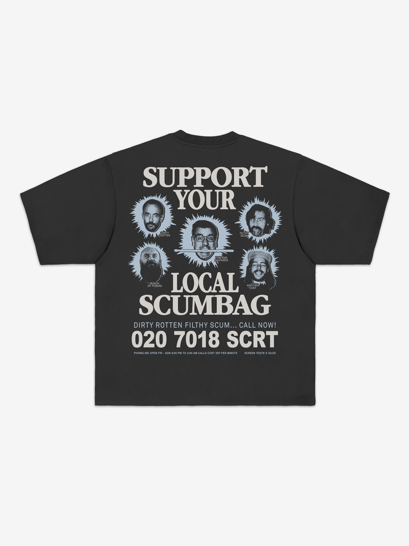 Scumbag T-Shirt - Washed Black