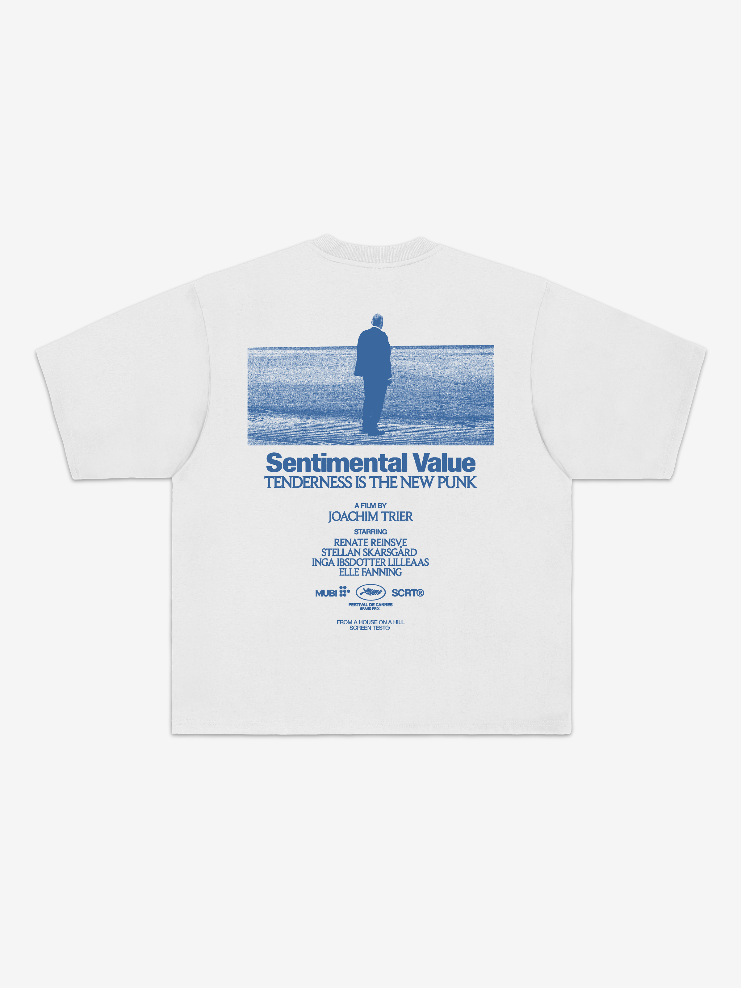 Sentimental Value Merch Sentimental Value T-Shirt - White – SCRT