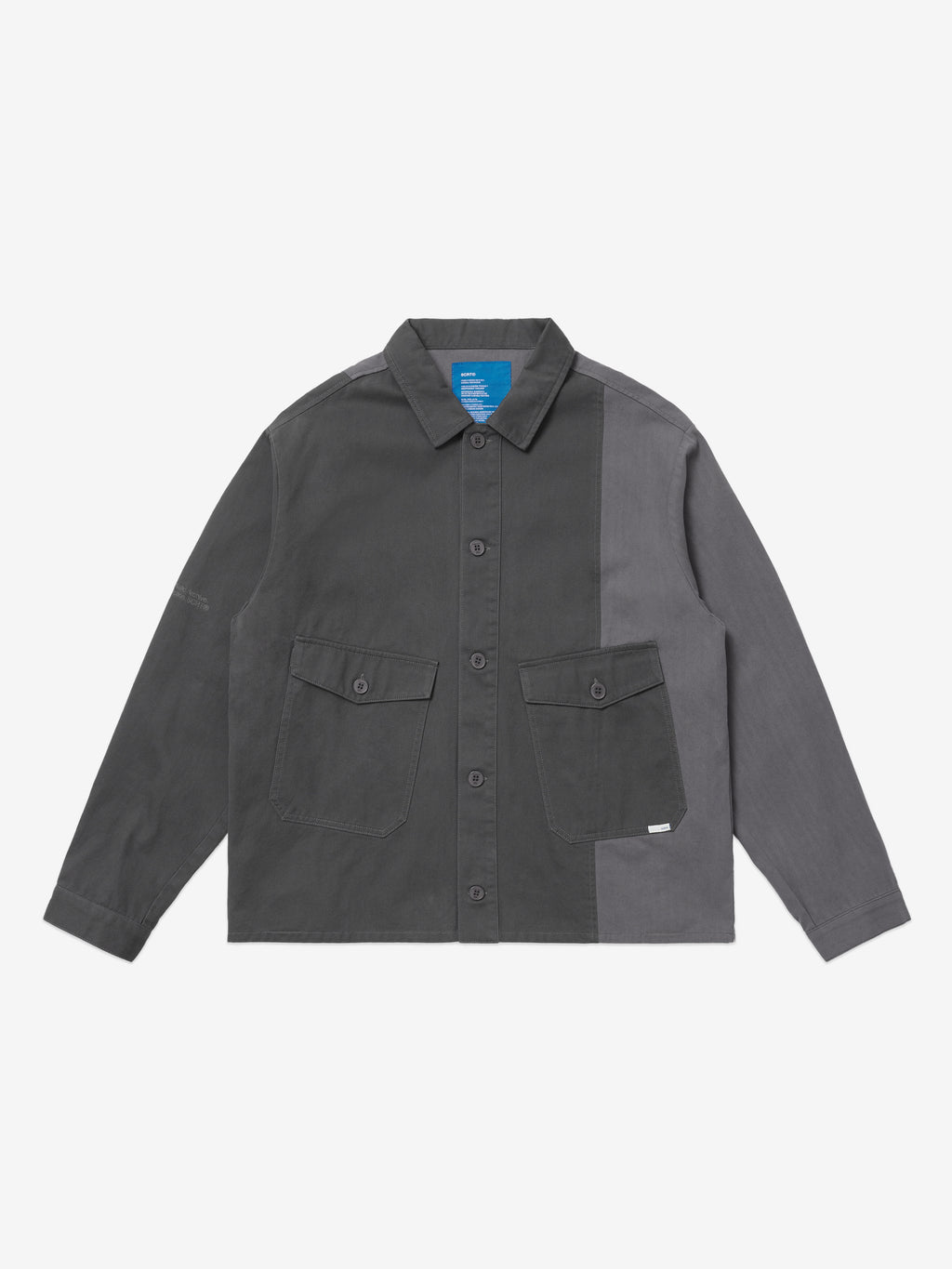 Temporal Overshirt - Dusty Blue