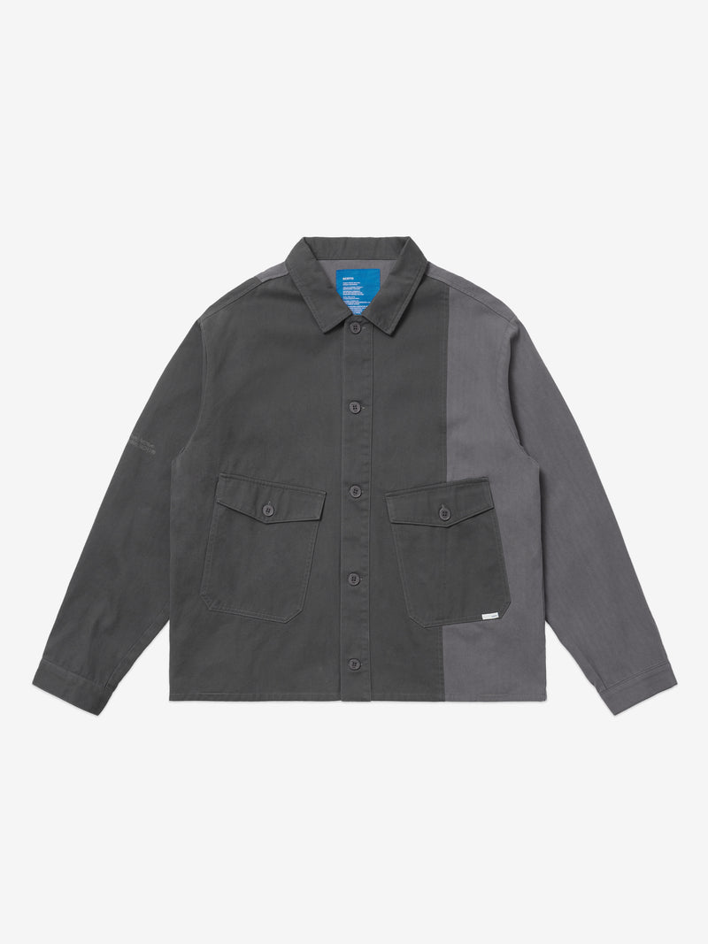 Temporal Overshirt - Dusty Blue