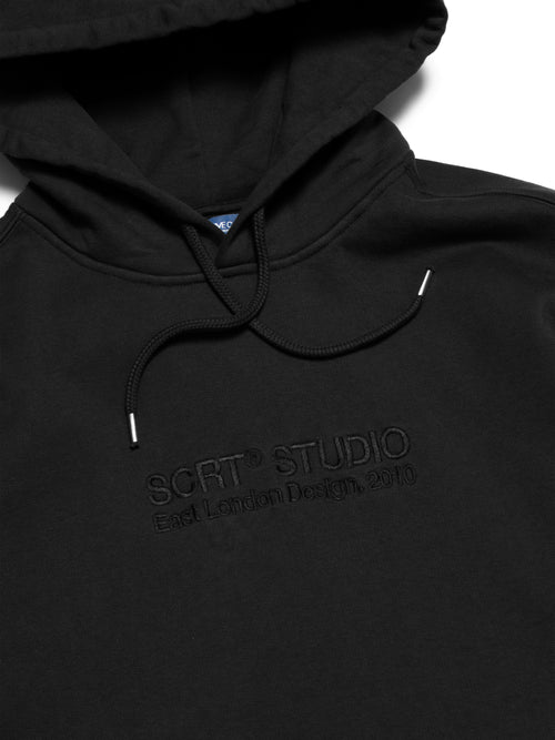 Sweat à capuche SCRT Studio - Noir