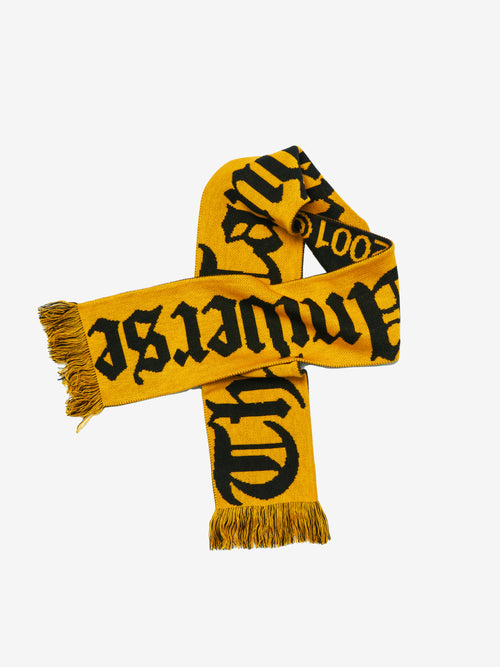 Tangent Universe Scarf - Black/Yellow