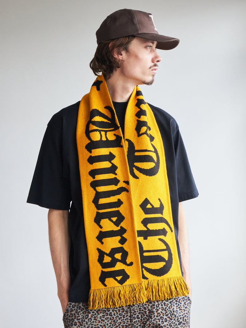 Tangent Universe Scarf - Black/Yellow