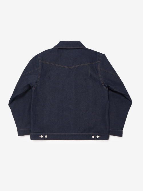 Blanket-Lined Type-3 Denim Jacket - Indigo