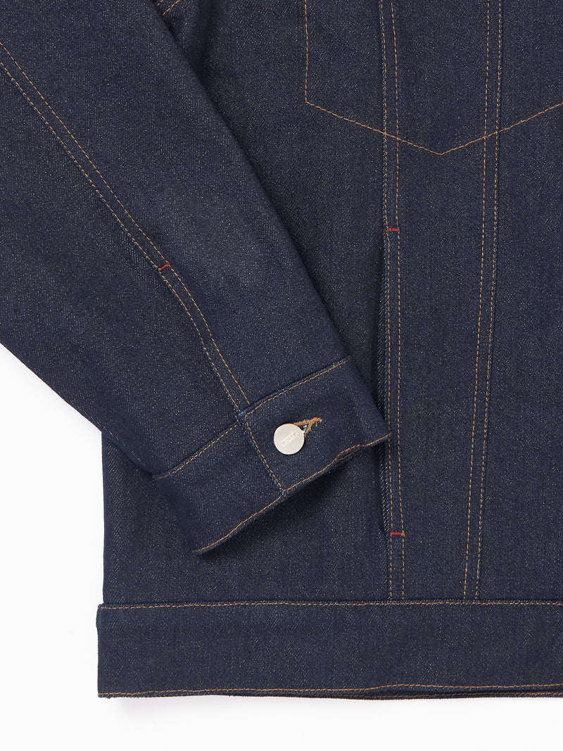 Blanket-Lined Type-3 Denim Jacket - Indigo