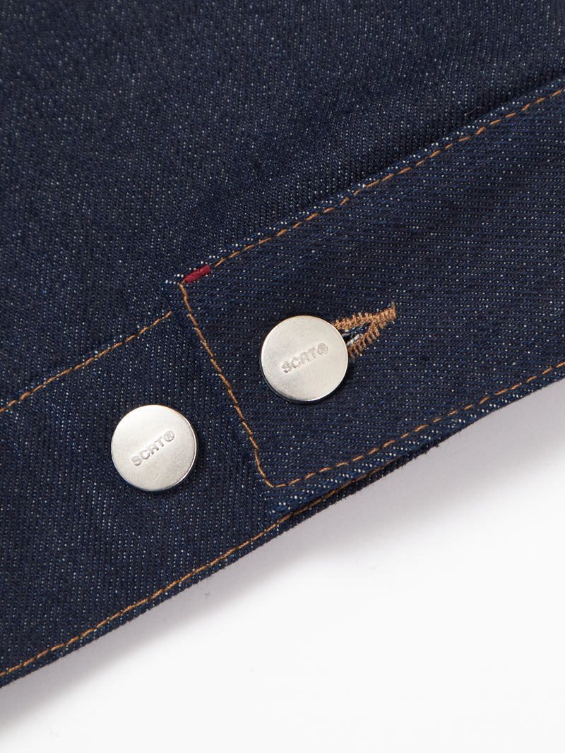 Blanket-Lined Type-3 Denim Jacket - Indigo