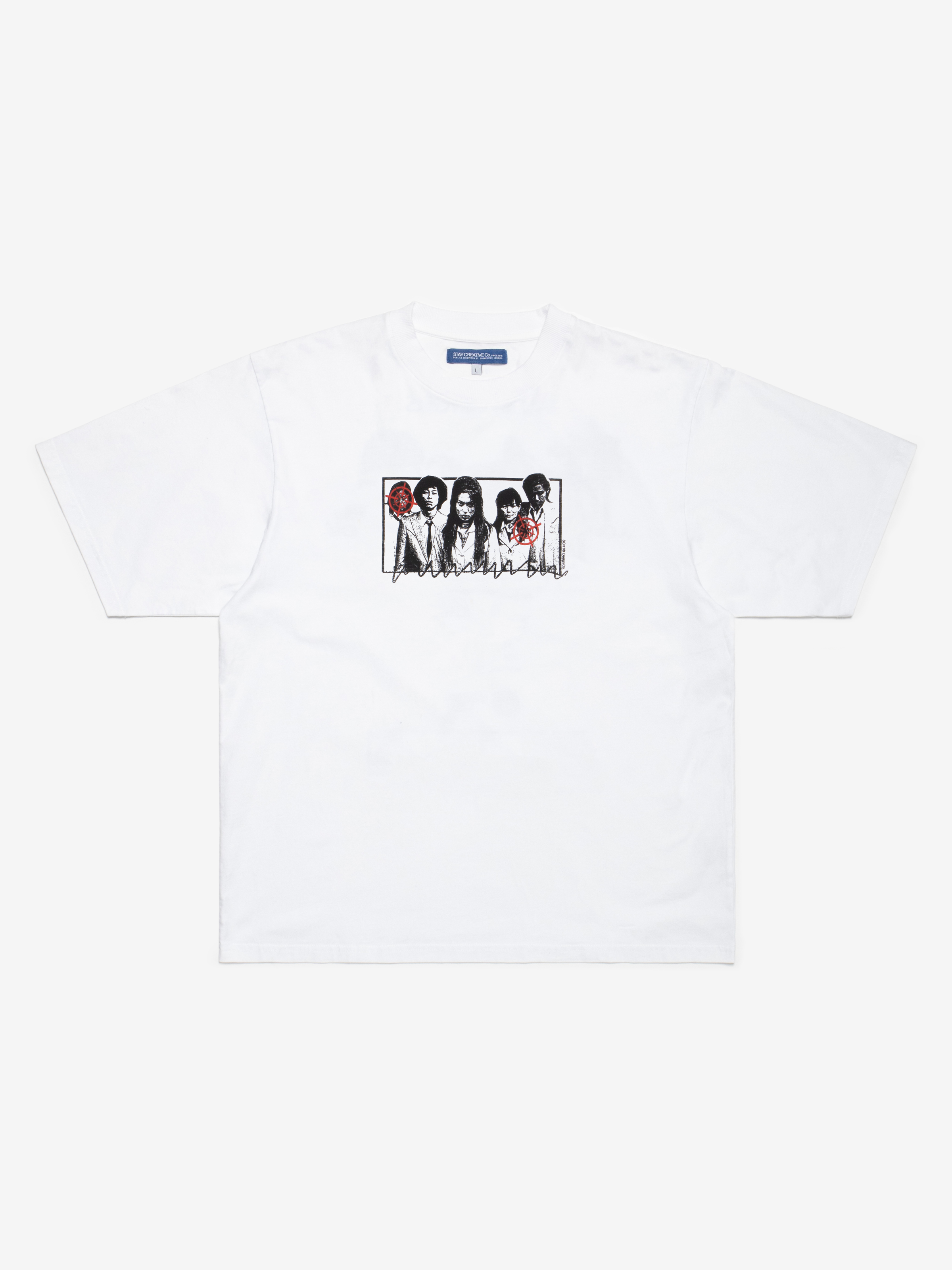 Target T-Shirt - White – SCRT