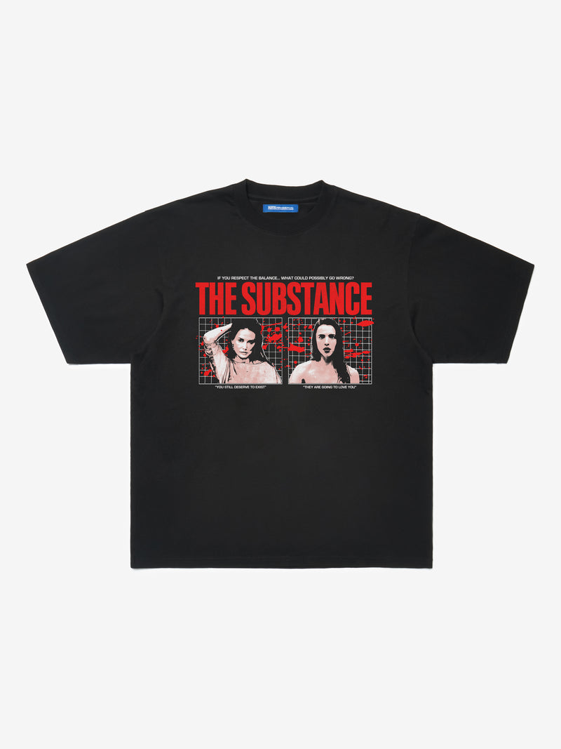 The Substance T-Shirt - Black