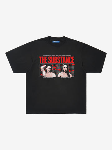 映画 サブスタンス THE SUBSTANCE Tシャツ Lサイズ THE SUBSTANCE × GEEKS RULE SILKSCREEN PRINTING T SHIRT