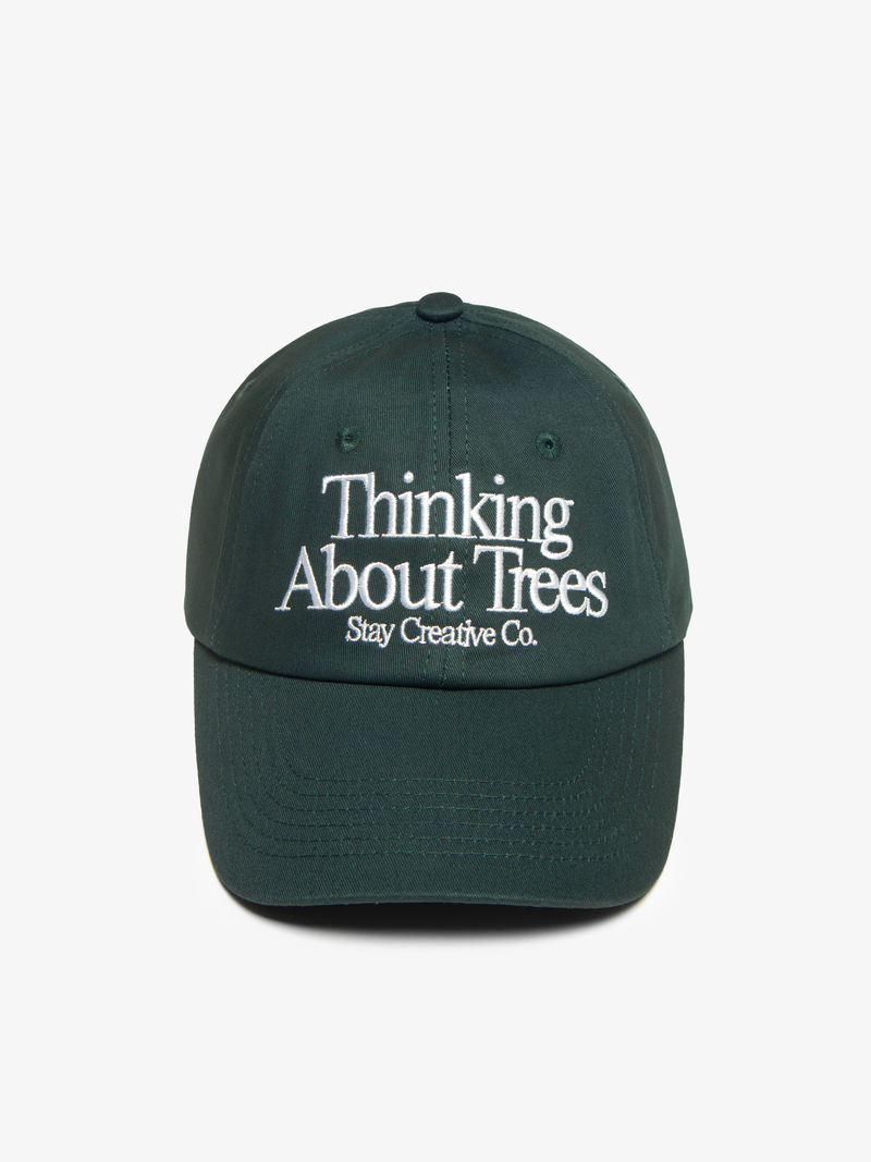 Thinking About Trees Cap - Pine Green