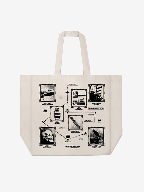 Phoenician Scheme Tote - Natural