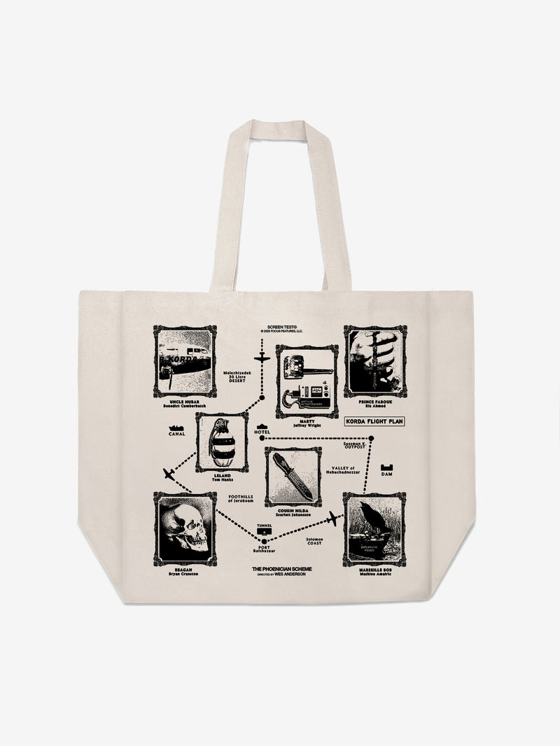Phoenician Scheme Tote - Natural