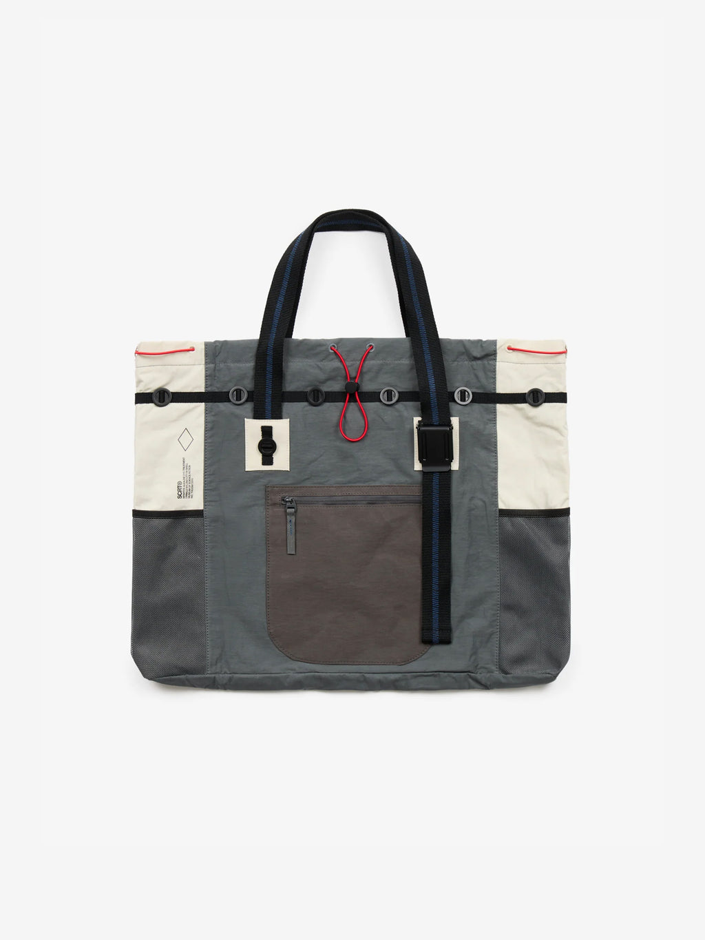Test Pattern Tote - Mercury