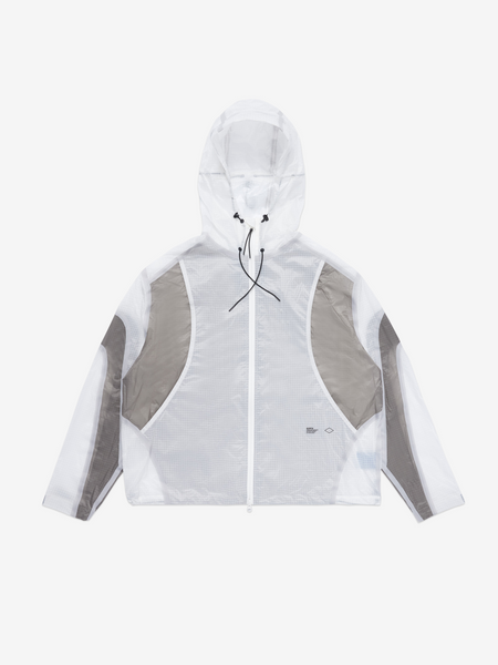 Translucent Shell Jacket - White