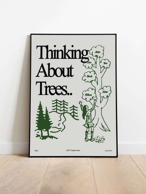 Thinking About Trees - Print