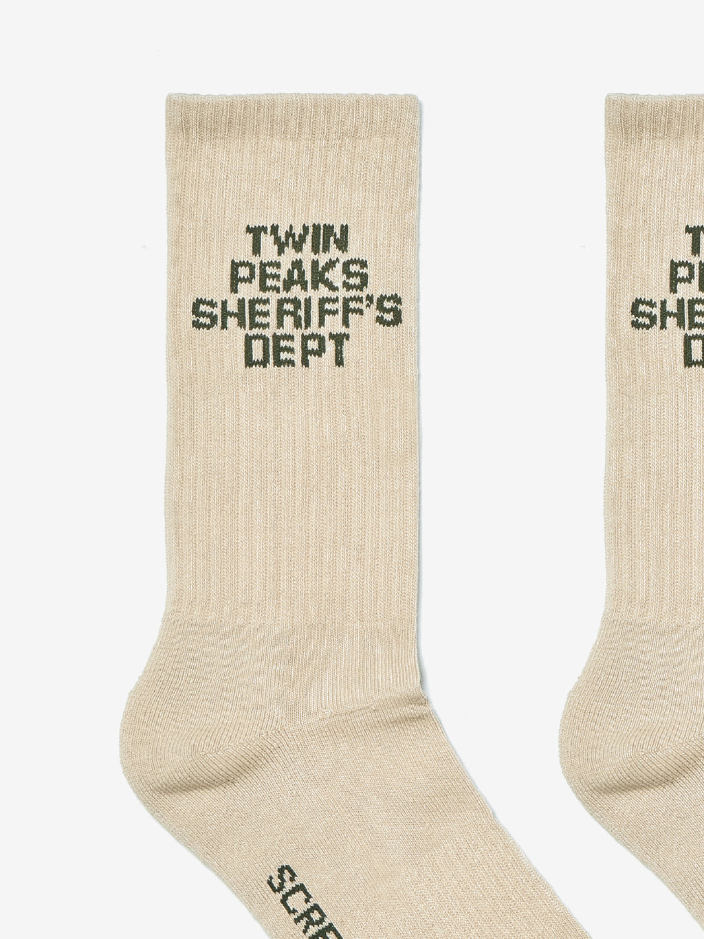 Sheriff's Department Socks - Ash Wood