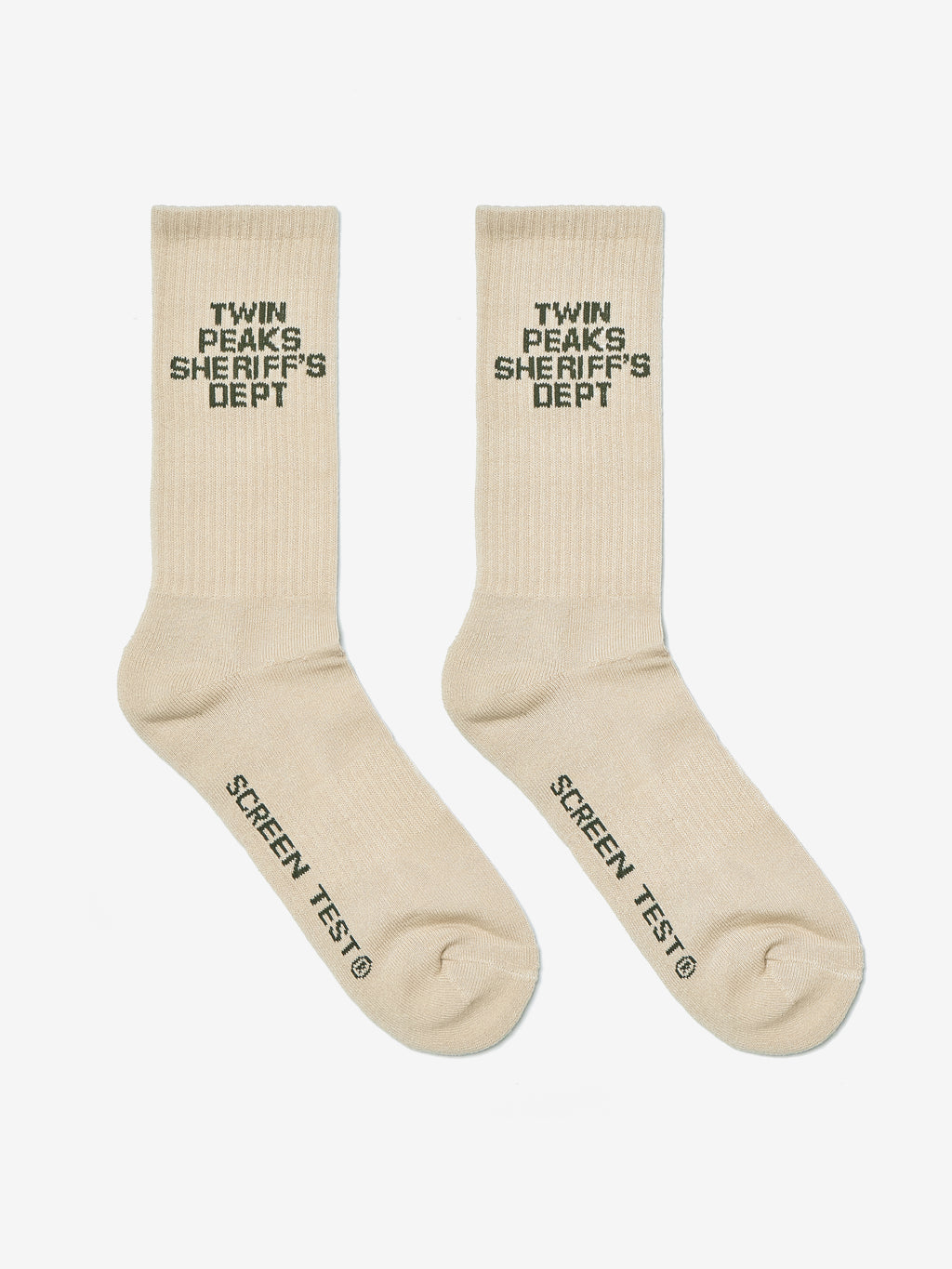 Sheriff's Department Socks - Ash Wood