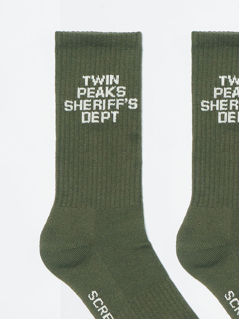 Sheriff's Department Socks - Forest