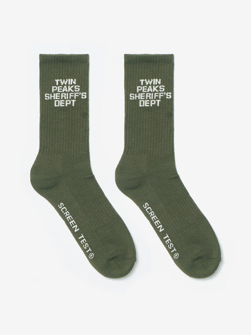 Sheriff's Department Socks - Forest