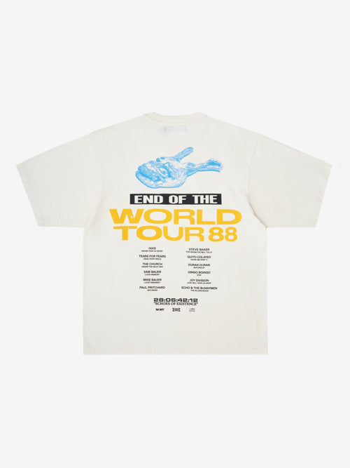 End of the World Tour T-Shirt - Off-White