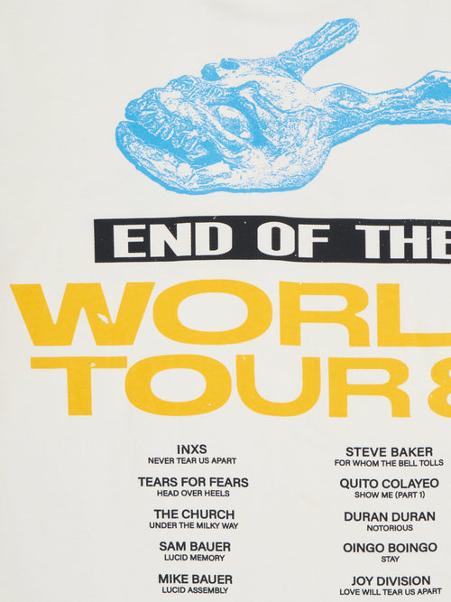 End of the World Tour T-Shirt - Off-White