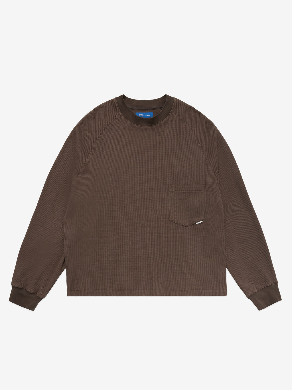 Waffle Longsleeve - Charcoal