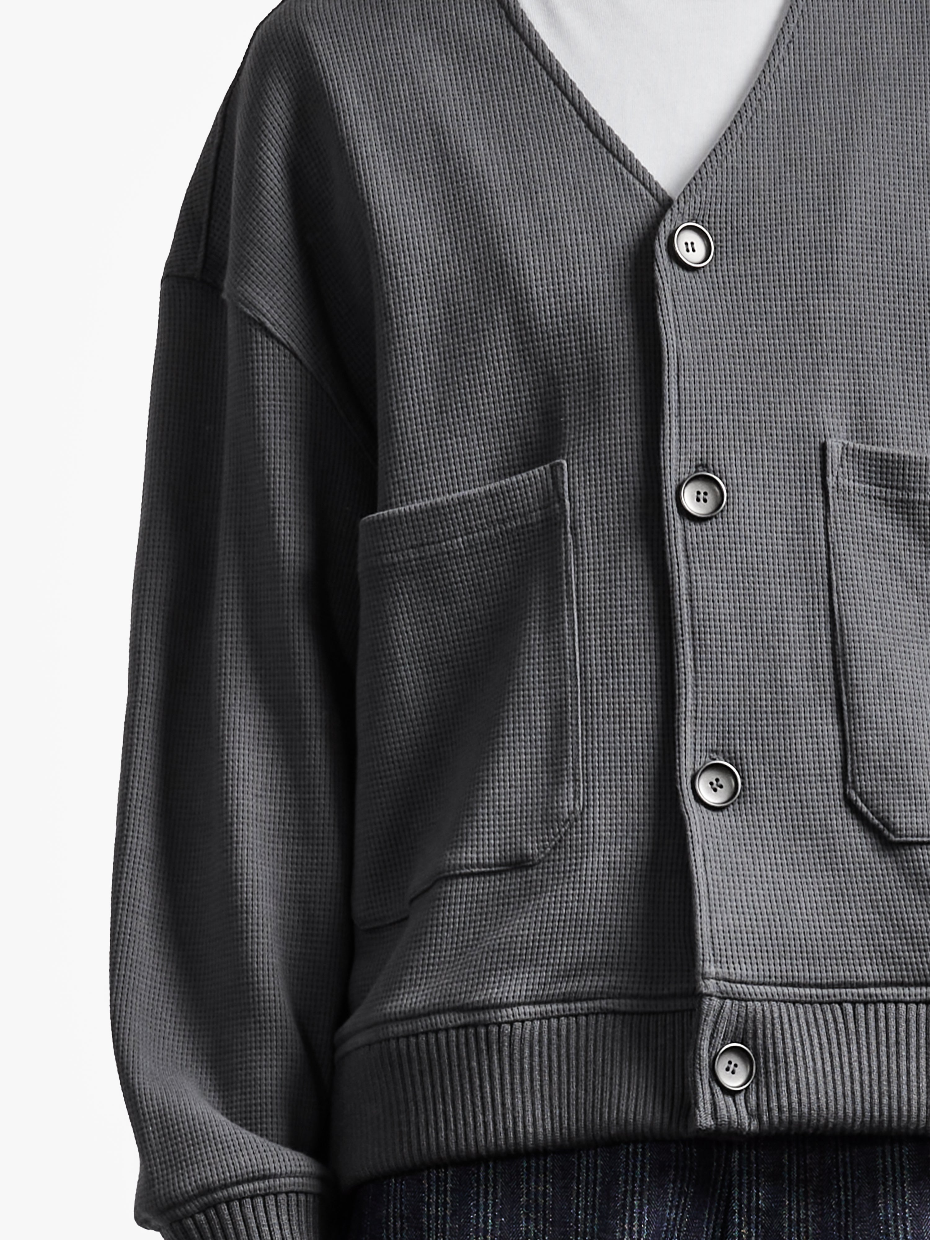 MoSF Thermal Cardigan - Grey – SCRT®