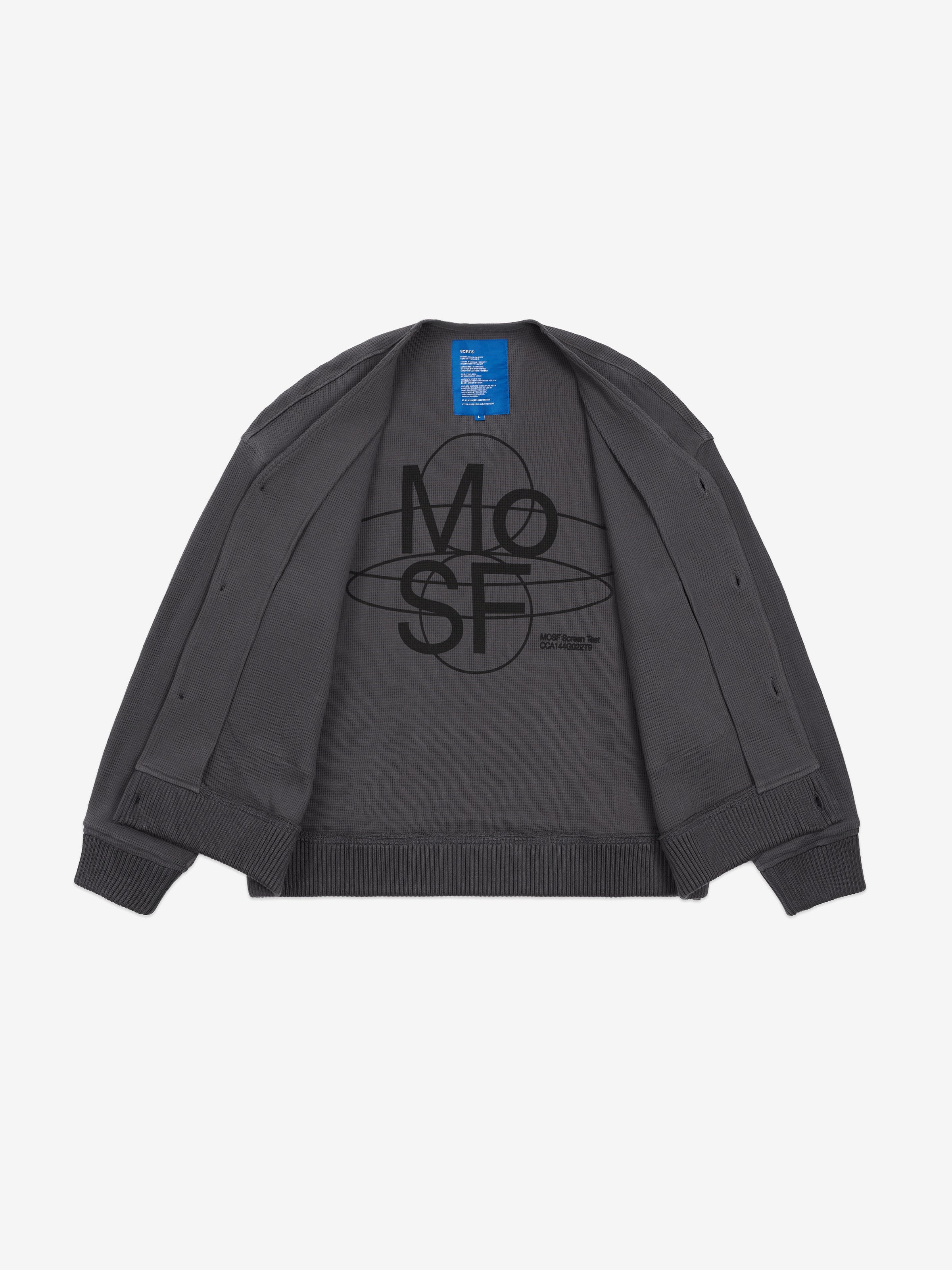 MoSF Thermal Cardigan - Grey – SCRT