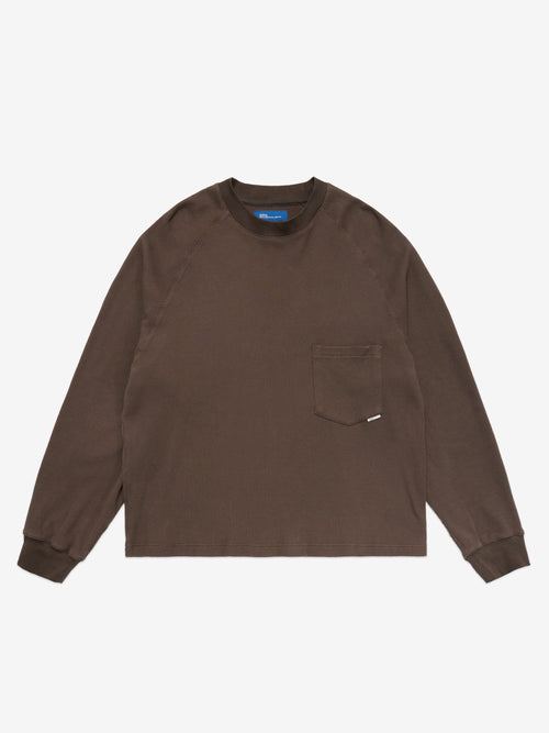 Waffle Longsleeve - Charcoal