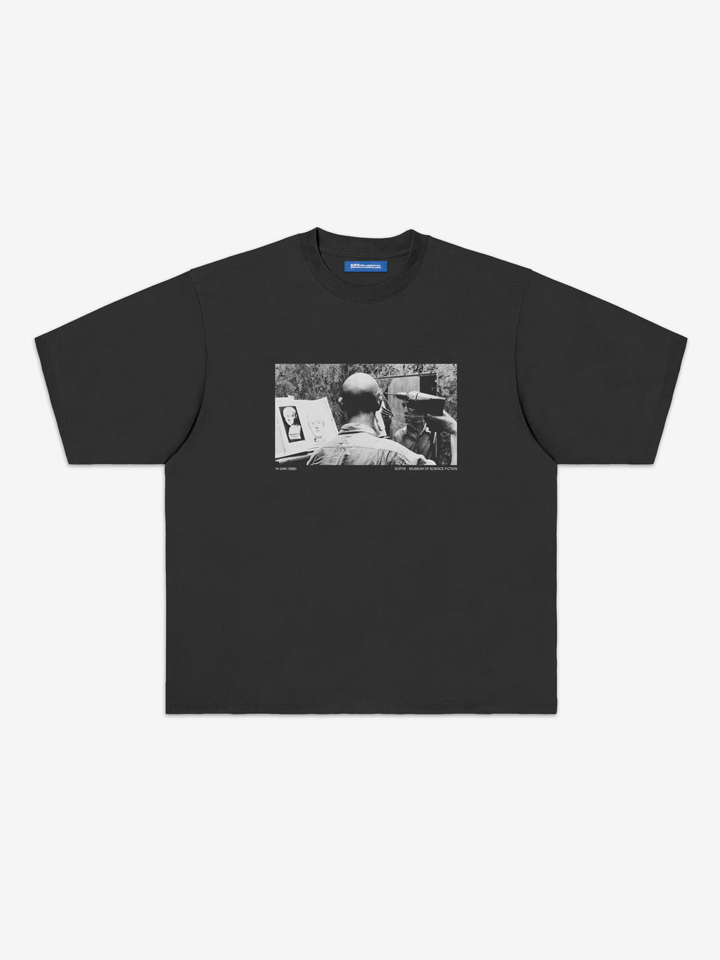 Cohen T-Shirt - Garment Dyed Black
