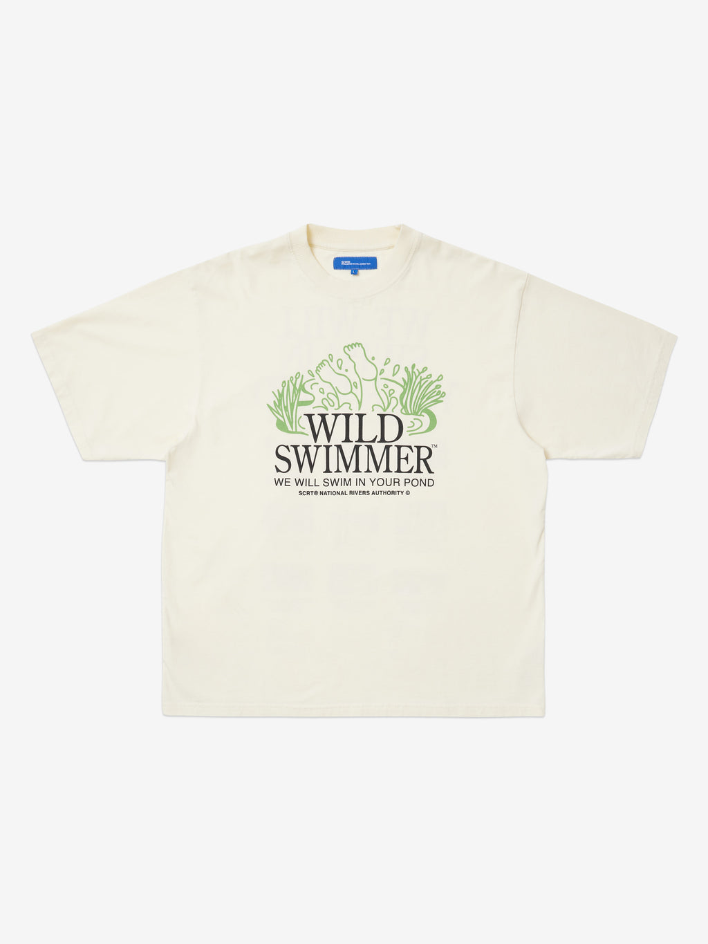 Wild Swimmer T-Shirt - Off White