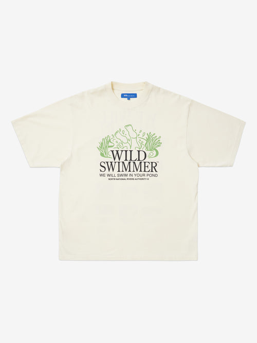 Wild Swimmer T-Shirt - Off White