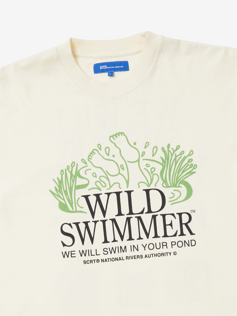 Wild Swimmer T-Shirt - Off White